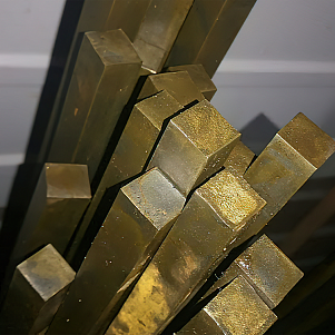 Квадрат латунный 100x100 ЛС59-1В ГОСТ 2060-2006